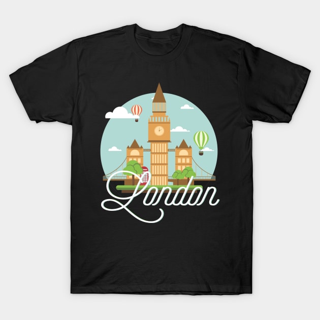 London T-Shirt by ballhard